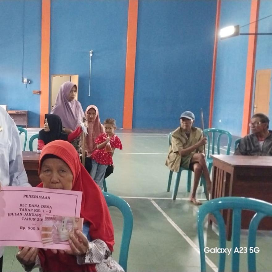 Penyaluran BLT-DD Bulan Januari Februari Maret Tahun Anggaran 2025